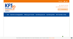 Desktop Screenshot of familienverband.it
